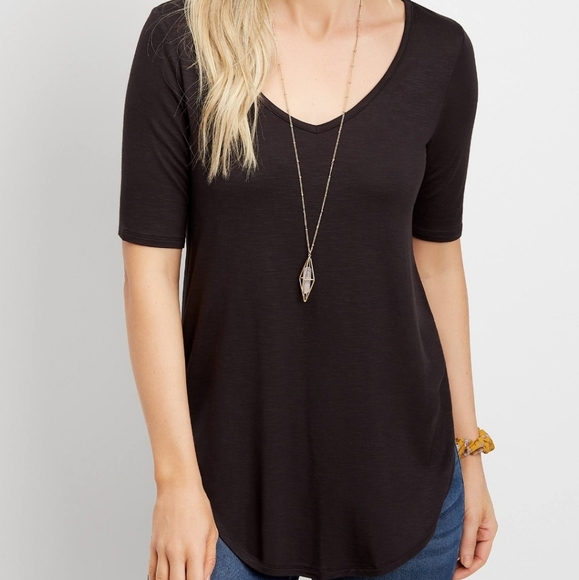 ‼️ 3/$20 Gap Navy 3/4 Sleeve Shirt - Picture 1 of 5